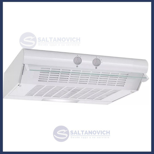 Imagen 6 de 7 de Filtradora Extractor Purificador Cocina Blanco 60cm Everest