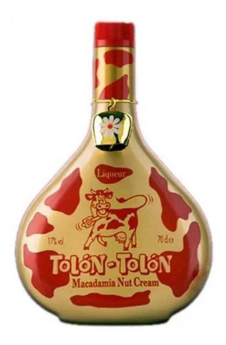 Licor Tolón-tolón Macadamia Cream 700 Ml Com Estojo E Copos