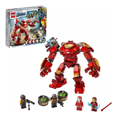 Kit Lego Marvel Hulkbuster De Iron Man Vs Agente De A I M