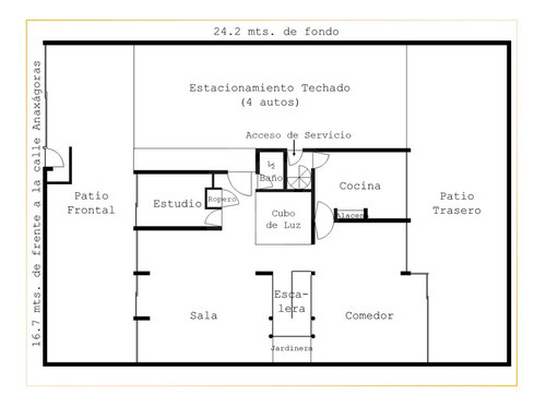 Casa Ideal Para Remodelar O Desarrollar Proyecto Residencial