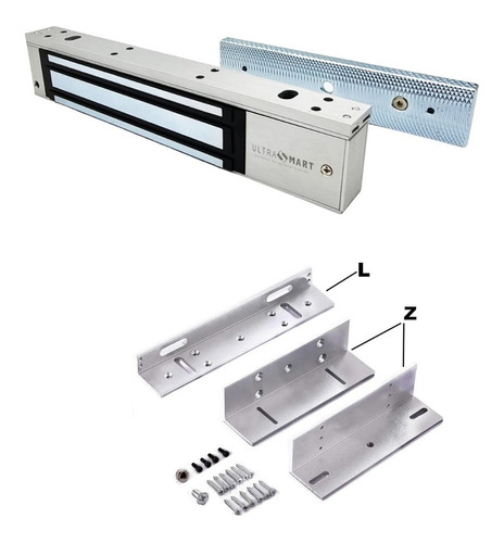 Pack Cerradura Magnética 280k + Bracket L Y Z 280k