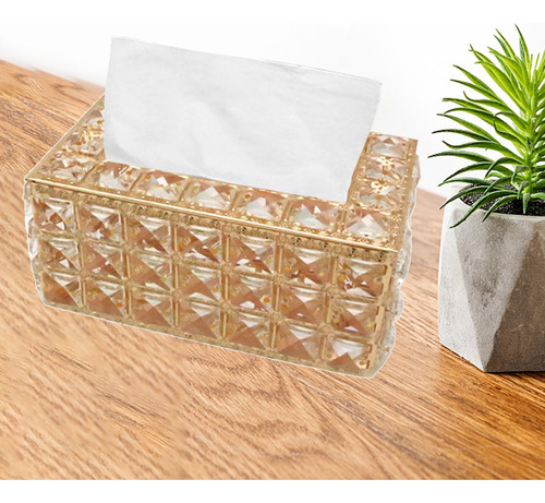 Servilletero Rectangular Con Cubierta De Caja De Pañuelos