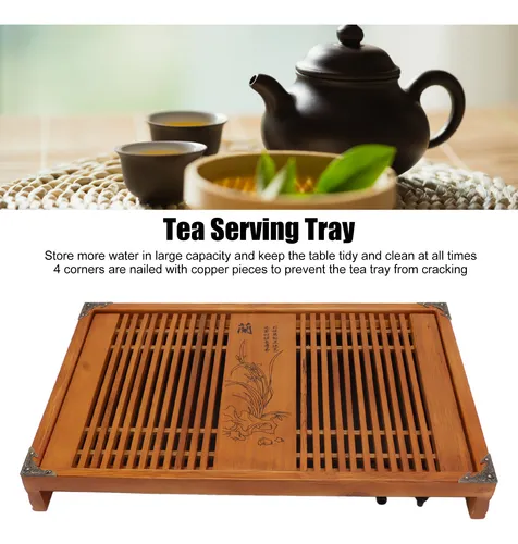 Bandeja De Té Kungfu, Drenaje Chino, Almacenamiento De Agua