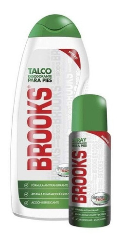 Brooks Talco 220 Gr. + Spray 45 Gr.