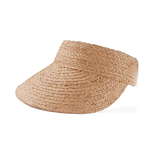 Gorros Sombreros Y Boinas De Paja Para Mujer Beige