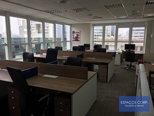 Imagem 7 de 21 de Conjunto Comercial Mobiliado, Para Alugar, 220m² - Brooklin - São Paulo/sp - Cj2306