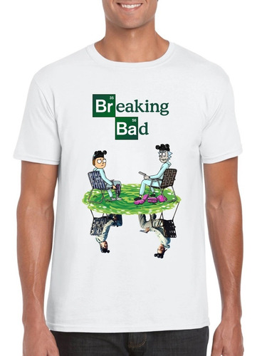 Playera Camiseta Moda Hombre Mujer Breaking Bad Rick Y Morty