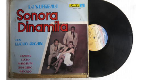 Vinyl Vinilo Lp Acetato La Suprema Sonora Dinamita Con Lucho