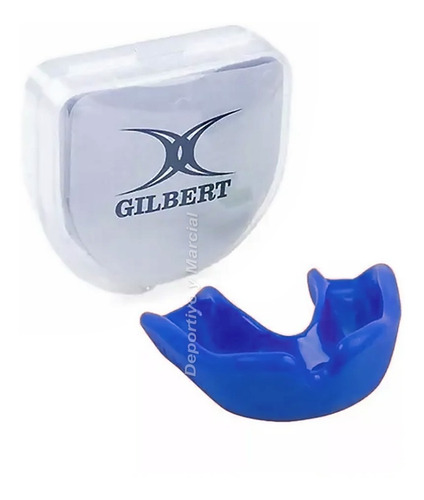 Protector Bucal Gilbert Moldeable En Caja Rugby Hockey Boxeo