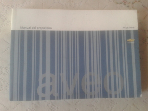 Manual De Propietario Auto Chevrolet Aveo