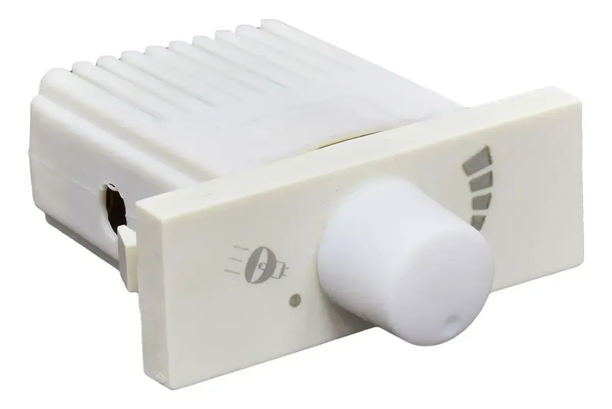 Modulo Dimmer símil Cambre electrónica argentina Blanco