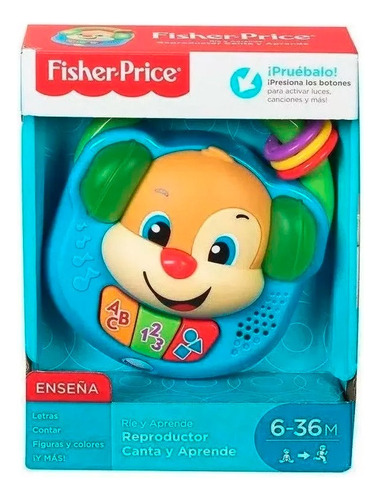 Fisher Price Rie Y Aprende Reproductor Canta Orig Replay