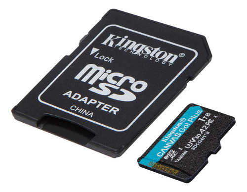 Tarjeta De Memoria Microsd 1tb Kingston Canvas Go! Plus