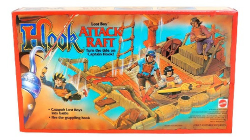 Hook Lost Boy Attack Raft Mattel 1991 Madtoyz
