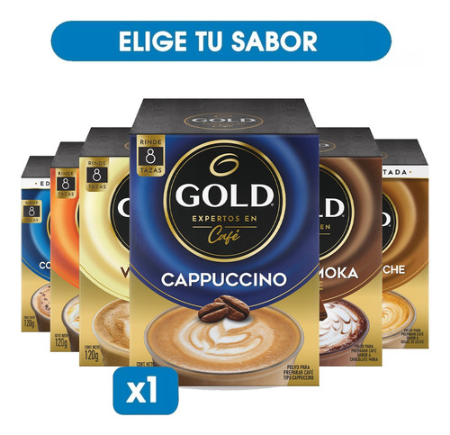 Cafe Premium Gold 8 Sobres De 15g - Elige Tu Sabor