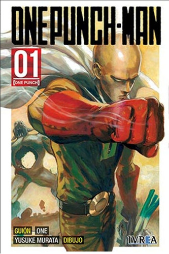 One Punch Man Manga Ivrea Español Saitama Tomo 01