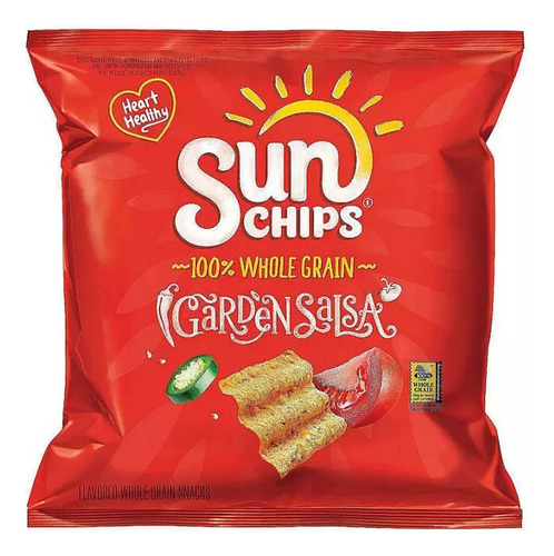 Sunchips Pack Variado, Papas De Grano Integral -pack 30 Pzs