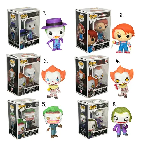 comprar Funko Pop Edicion Terror Guason Dc Pennywise Chucky