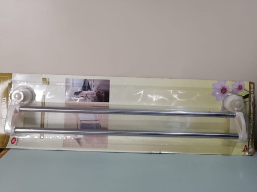Porta Toalla De Plastico Doble