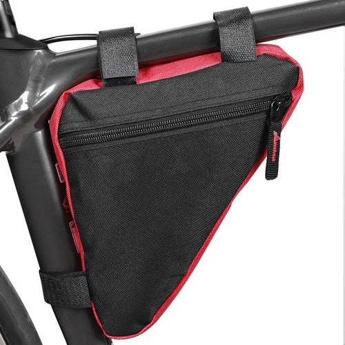 Bolso Porta Accesorios Triangular Para Marco Bicicleta Azzor