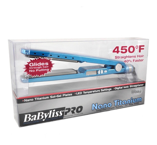 Imagen 4 de 6 de Planchita Plancha Baby Liss Digital Pelo Húmedo Profesional