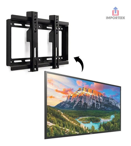 . Soporte Base Pantalla Tv Monitor Vesa Fijo 14-43 Pulgadas
