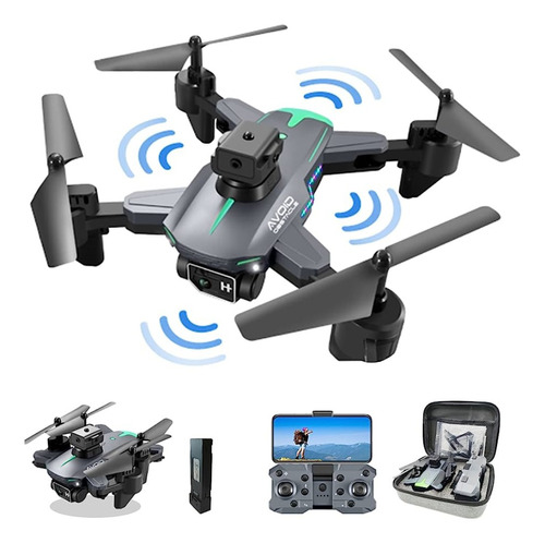 Drone Con Cámara Dual Hd Wifi Sensor De Obstáculos Ky605