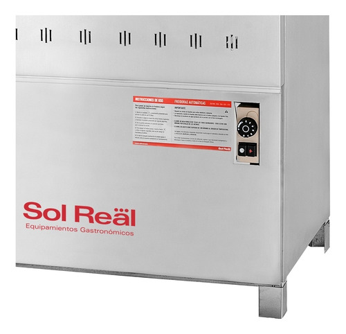 Imagen 3 de 3 de Freidora industrial Sol Real Freidoras Automáticas 257A 42L acero inoxidable