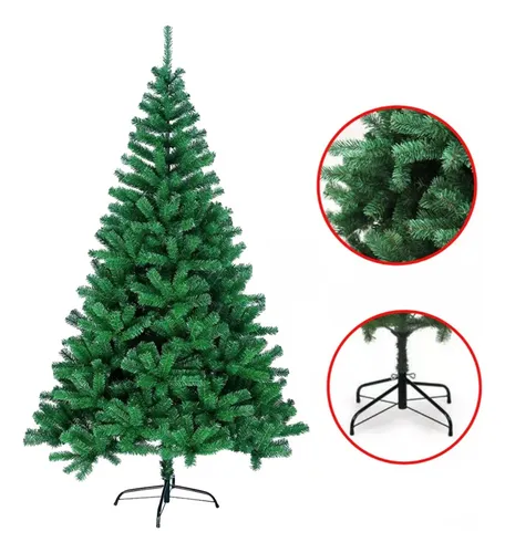 Arvore De Natal Verde Clássica 1.20m Altura 120 Galhos