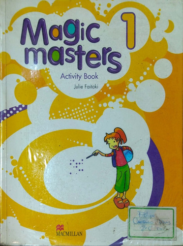 Magic Masters 1 Activity Book Macmillan Usado *