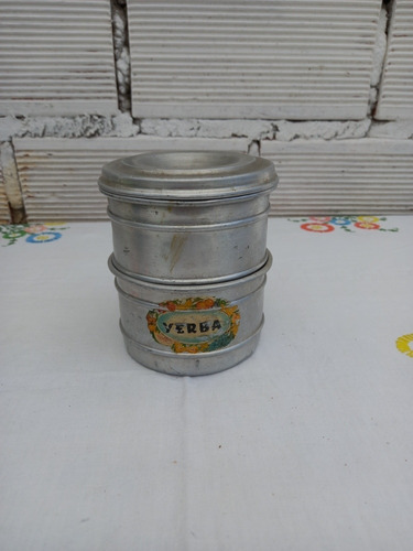 Tarros De Aluminio Para Yerba Y Azúcar ( Ver Fotos)