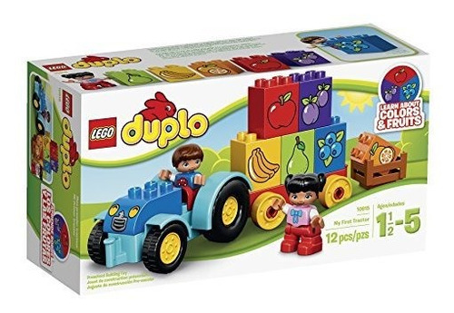 Juguete De Aprendizaje Lego Duplo My First Tractor 10615 Par