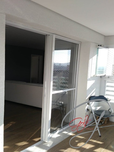 Imagem 7 de 19 de Residencial Mantiqueira Jardins Do Brasil Belíssimo Apartamento, Andar Alto!! Apto 83 M³ Dois Dormitórios , Uma Suite,. - Ap00821 - 69302798