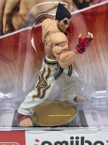 Amiibo Kazuya Tekken Super Smash Bros Original Nintendo