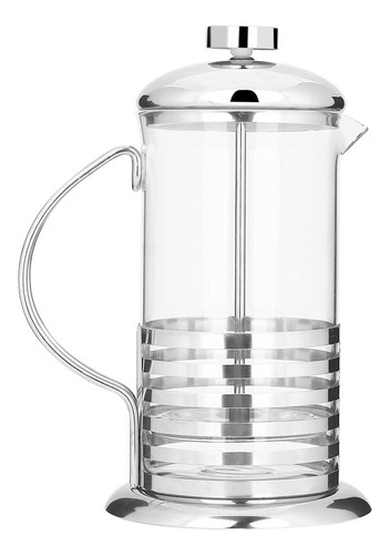 Cafetera Tetera Prensa Francesa De 800ml Vidrio Y Acero Inox