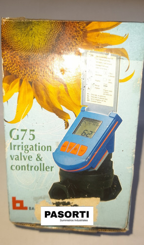 Programador De Riego 1 Pulgada - Controlador G75 - Baccara