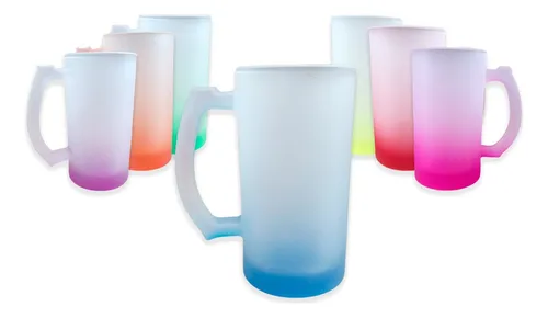 Mug Cervecero Fondo Color Pack X6