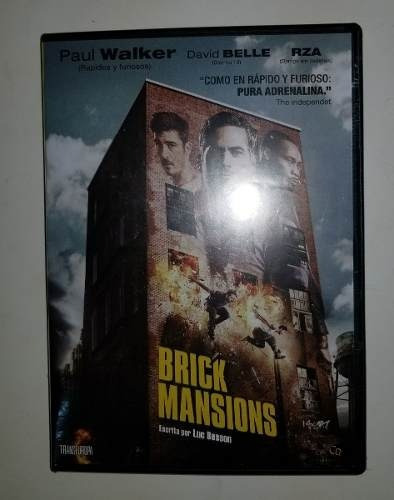 Dvd Original Brick Mansions - Walker Belle Petrie - Sellada!