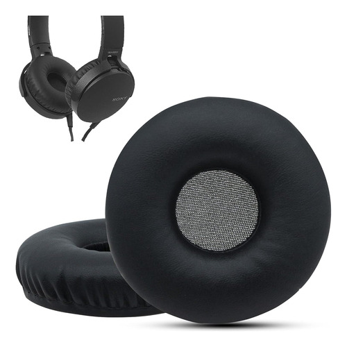 Almohadillas Para Auriculares Sony Mdr-xb550ap Y Mas, Negro