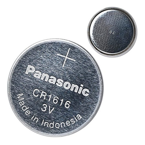 Panasonic Cr1616 Batería De Litio De 3 v, Plateado, Cr1616