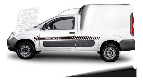 Calco Fiat Fiorino Abarth Escorpion Modelo Nuevo Juego