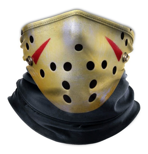 Bandana Balaclava Jason Sexta Feira 13 Ciclismo Metal 02