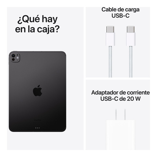 Apple Ipad pro 11 (wi-fi + Cellular, 512 gb) - Negro (m4) Negro Espacial