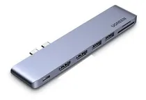 Comprar Hub adaptador Ugreen 7 en 1 para Macbook Pro Air USB-C Hdmi 4k