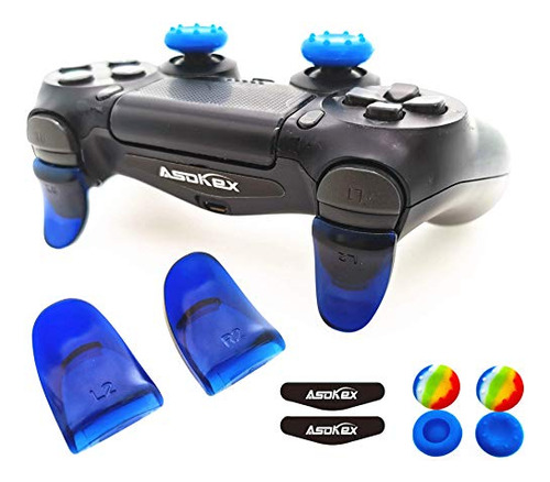 Paquete De Extensores De Gatillo L2 R2 Para Controlador Ps4