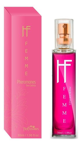 Perfume Feromônios Feminino Hot Flowers Hf Femme