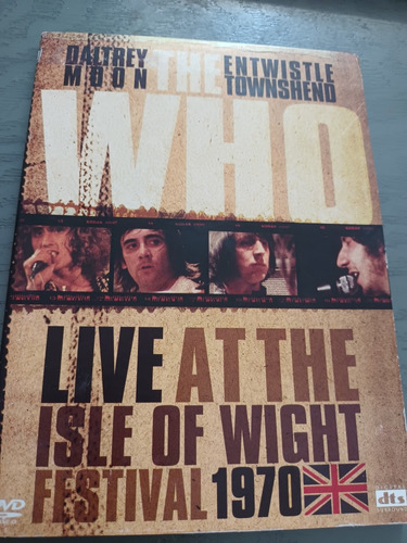 The Who Live At The Isle Of Wight Festival 1970 ( Dvd )