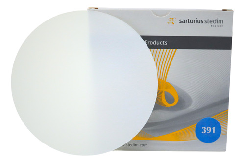 Papel Filtro Sartorius391 Whatman44 C/100 125mm Cuantitativo