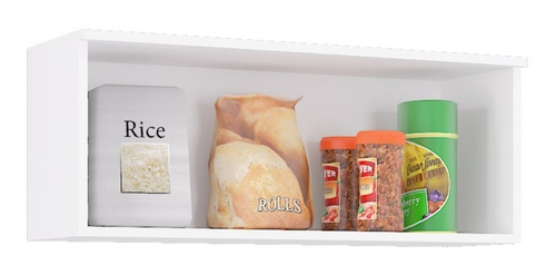 Imagen 2 de 3 de Mueble Superior Cocina Refrigerador Blanco