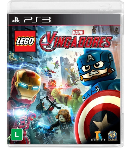 Jogo Novo Lacrado Lego Marvel Avengers Playstation 3 Ps3